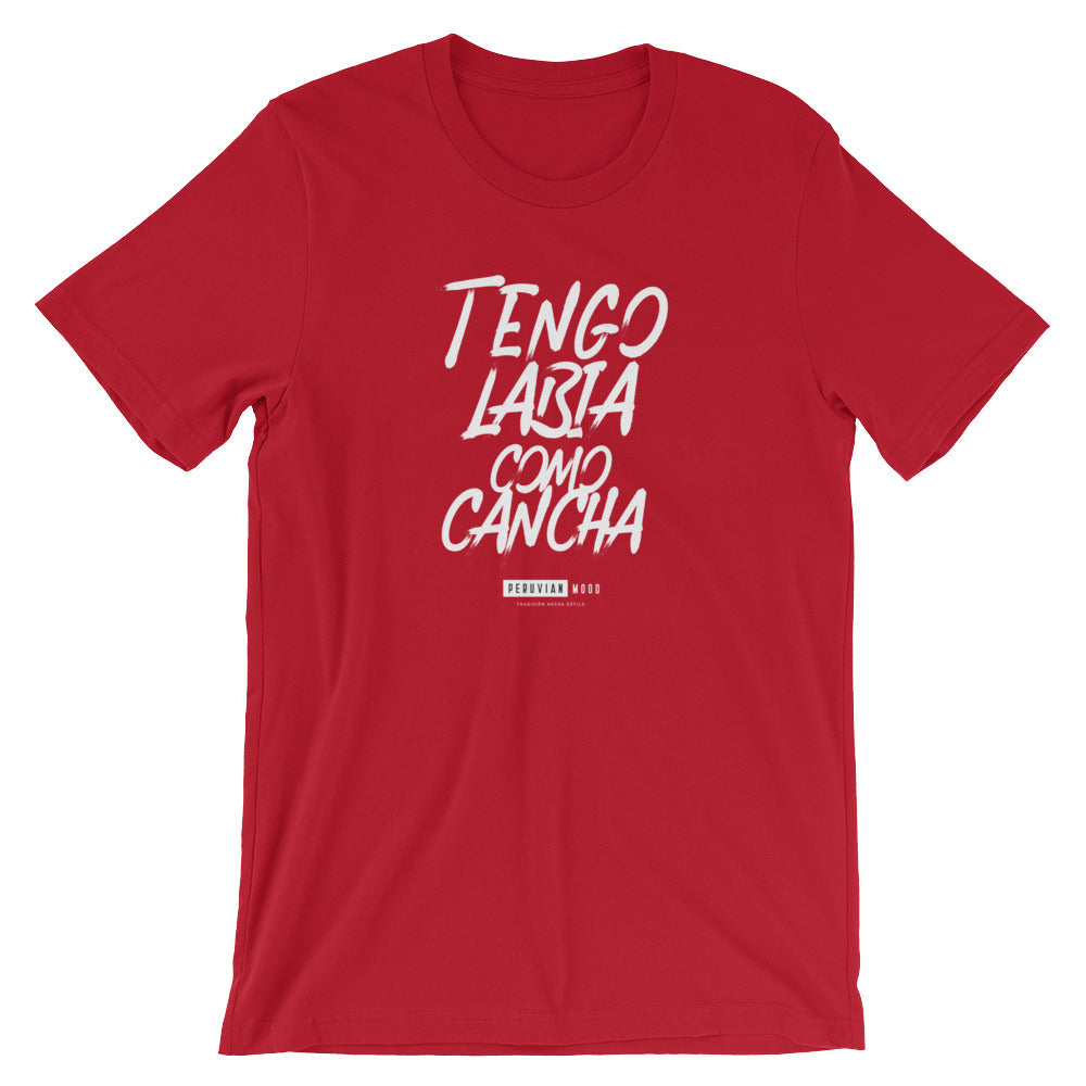 Peruvian T-Shirt - Tengo labia como cancha | PeruvianMood