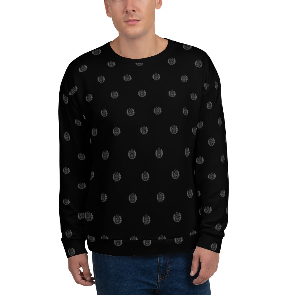 Louis Vuitton Black Arm Monogram Sweater