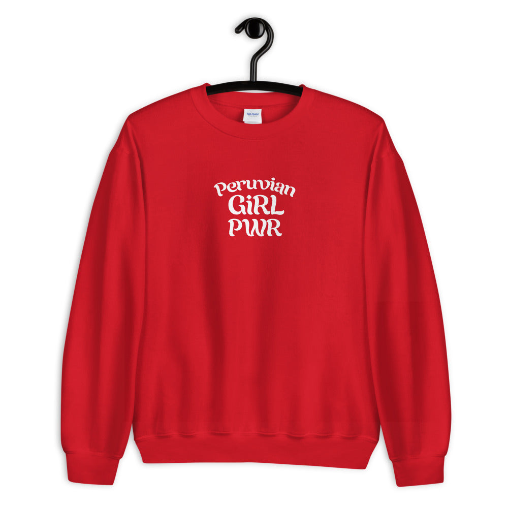 Peru Sweatshirt - Peruvian Girl PWR