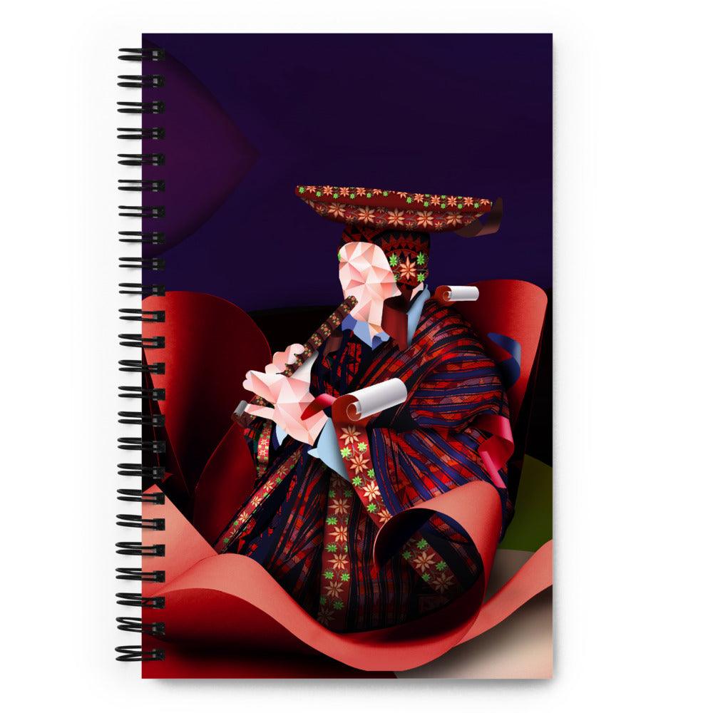Hombre de los Andes - Spiral notebookHombre de los Andes Spiral notebook