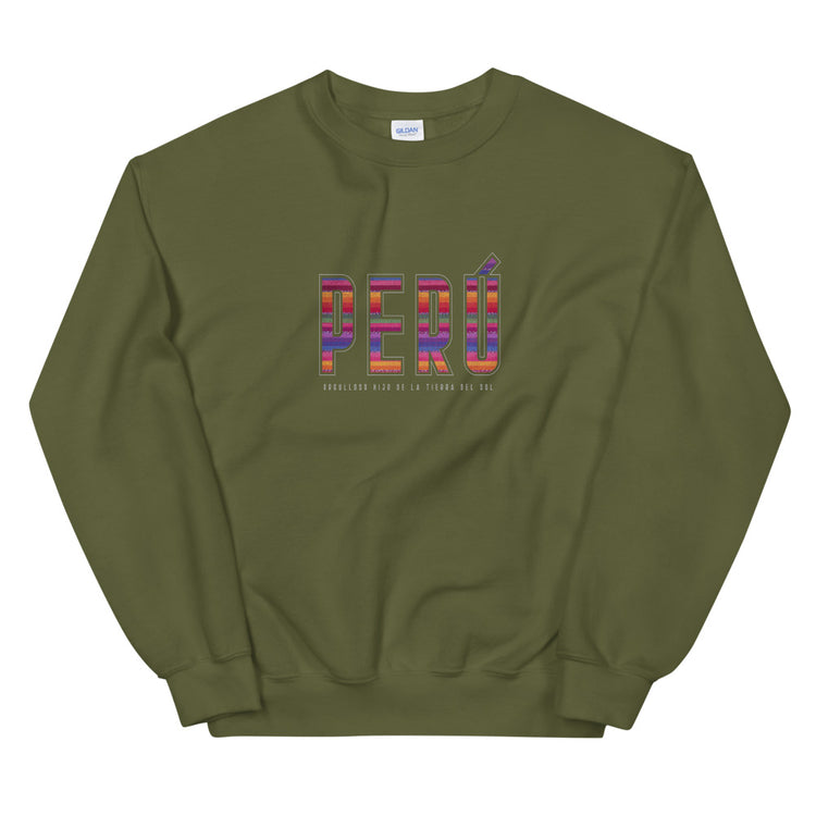 Cozy Sweatshirt Peru Colors | Unisex