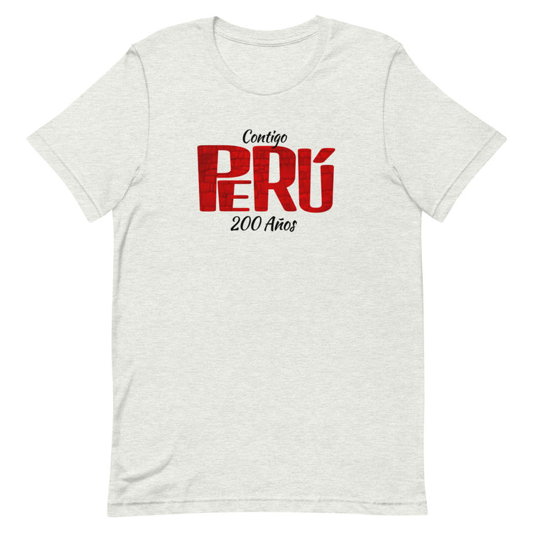 Peru T-shirt - Contigo Perú 200 años | Unisex