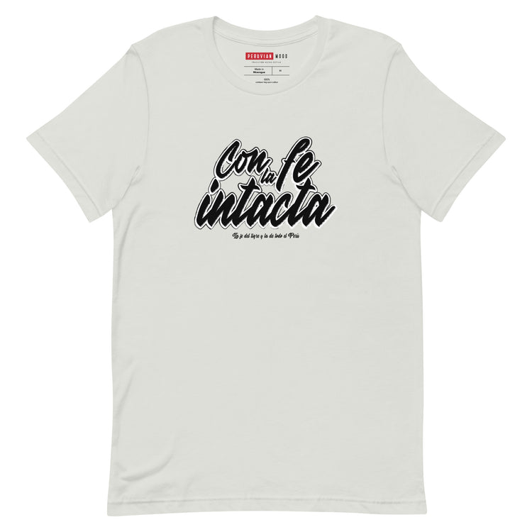 Peruvian T-shirt - Con la fe intacta | Unisex