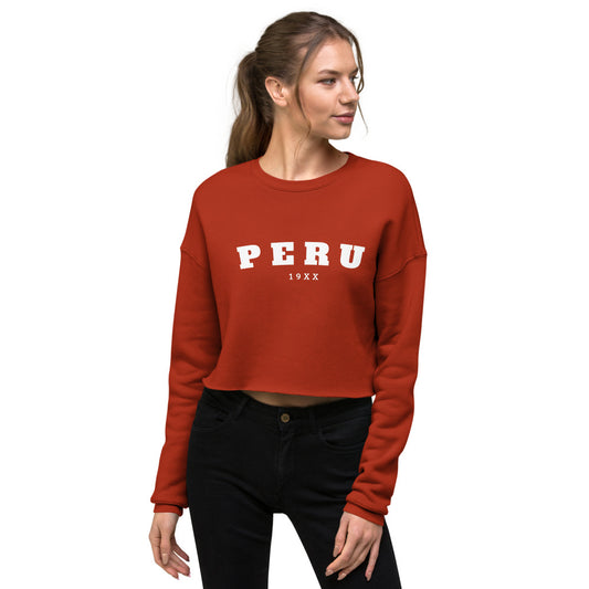 Crop Sweatshirt Peru 19XX | Woman