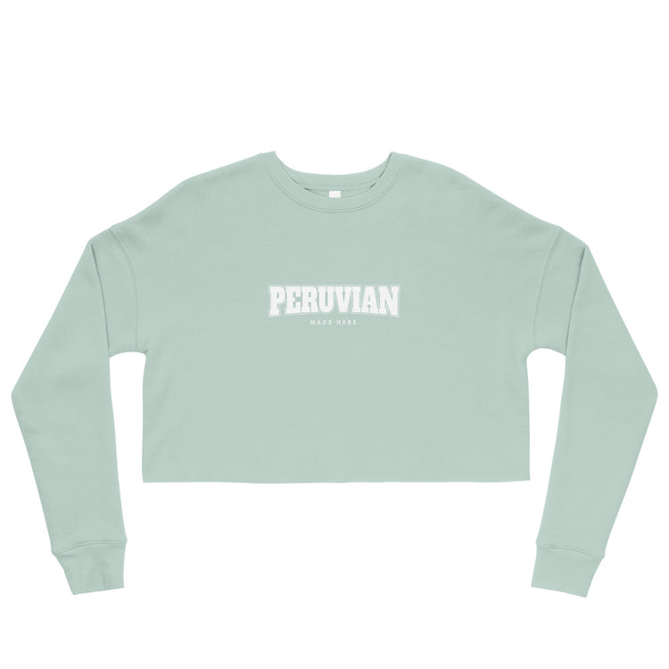 Crop Sweatshirt Peruvian Made Here | Woman